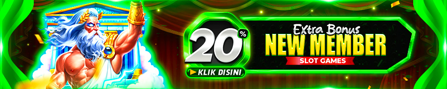 BONUS NEW MEMBER 20% TOTOJEK